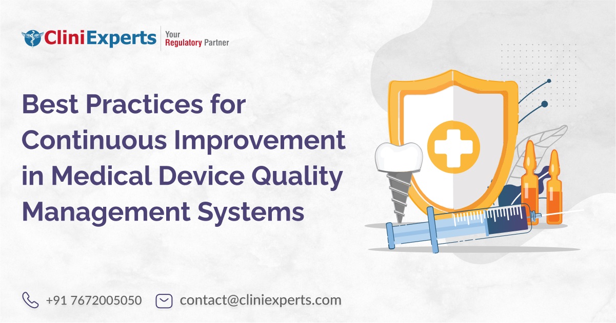 Best Practices for Continous Improvement in Medical Device
