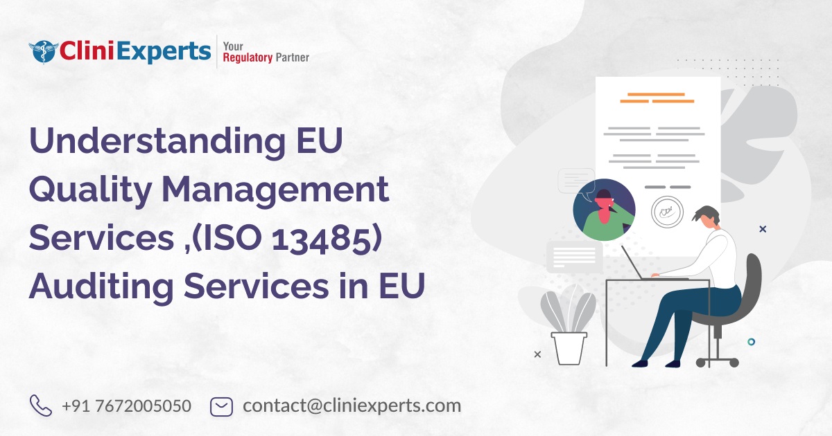 Understanding EU Quality Management Services ,(ISO 13485) Auditing Services in EU