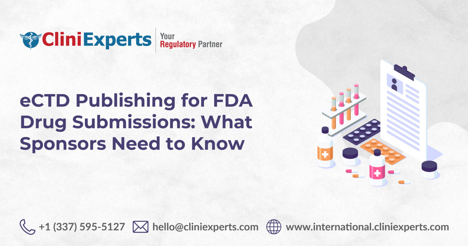 eCTD Publishing for FDA Drug